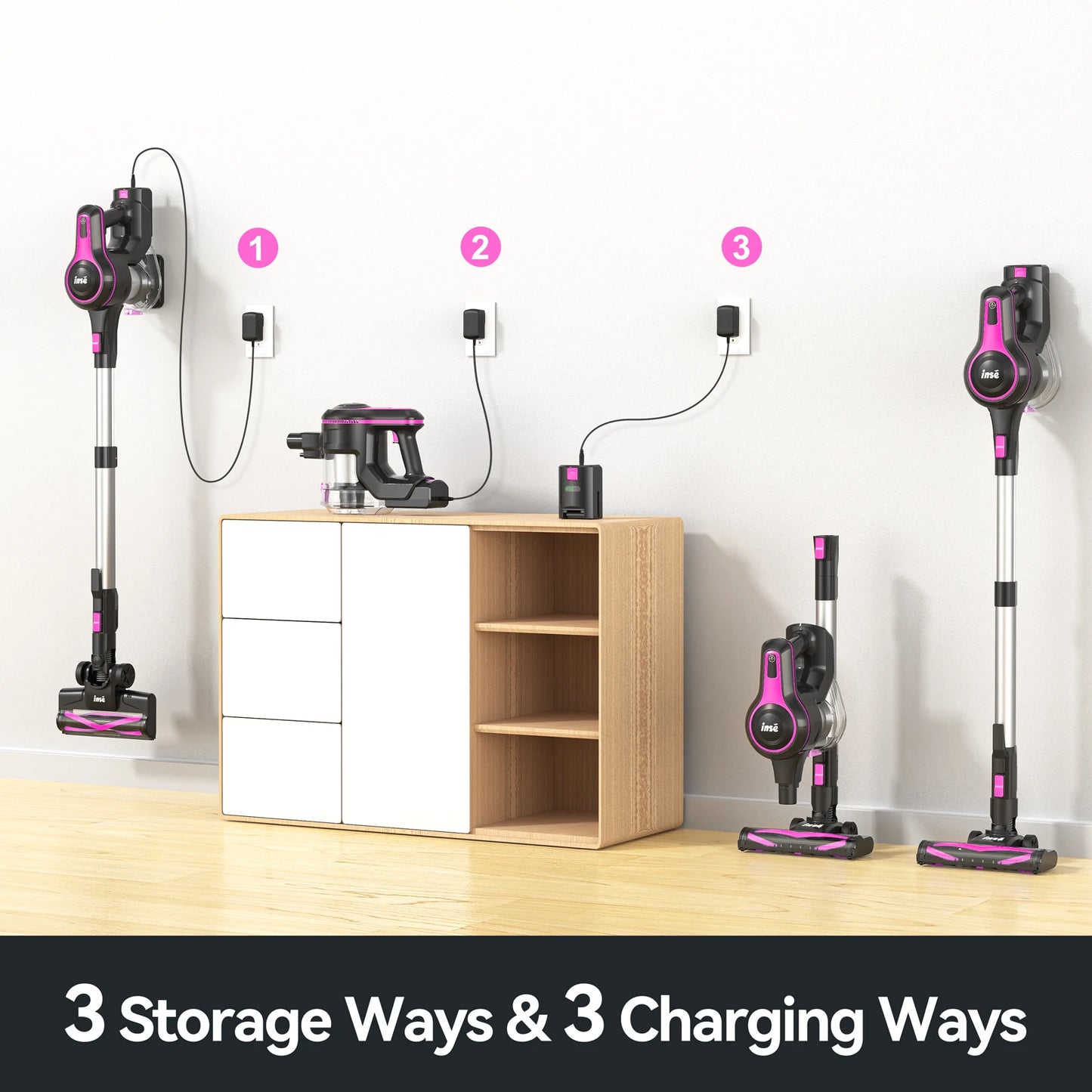INSE N5T Cordless Vacuum Cleaner Handheld