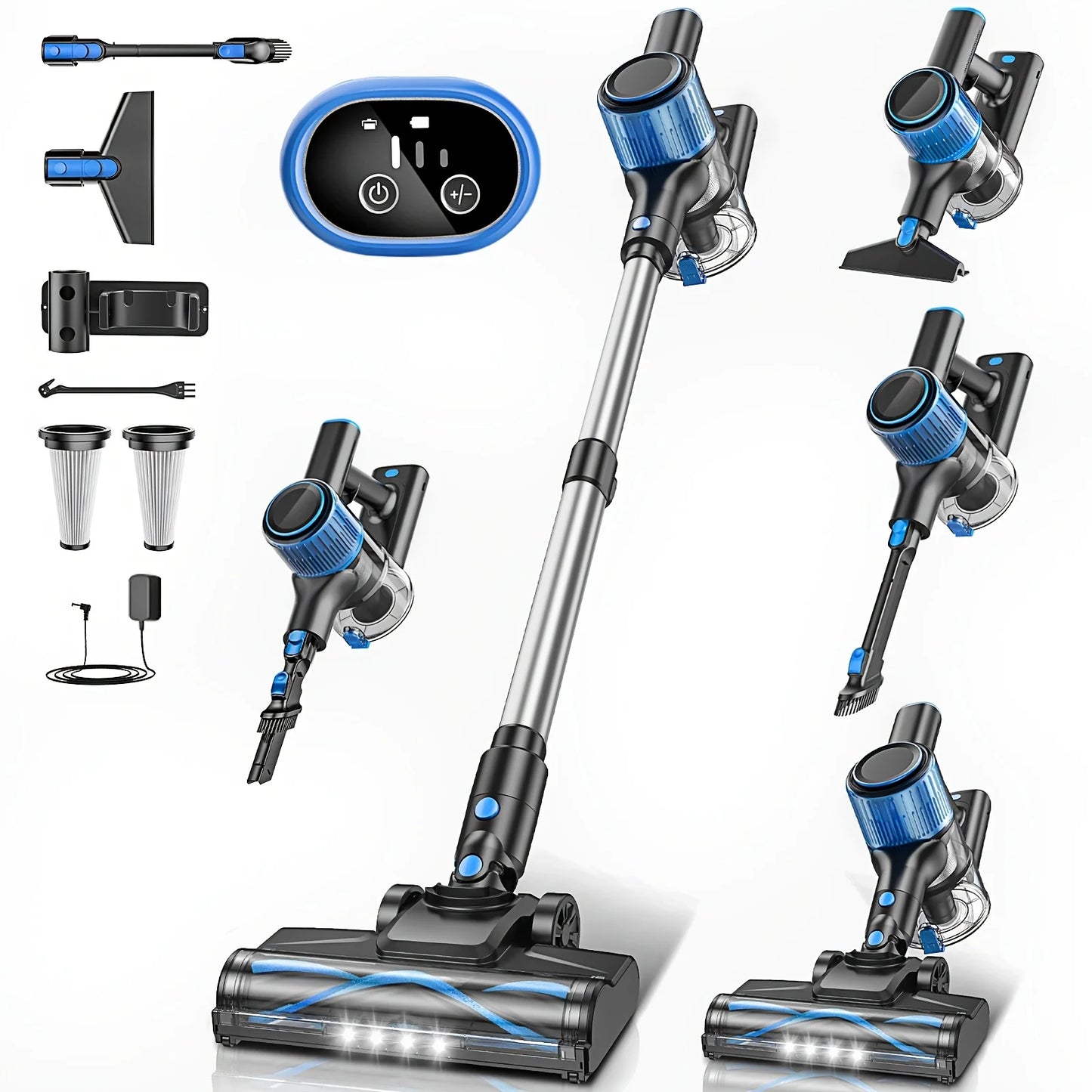 SUXIANGVAC Cordless Vacuum Cleaner 8-in-1 Suction Modes