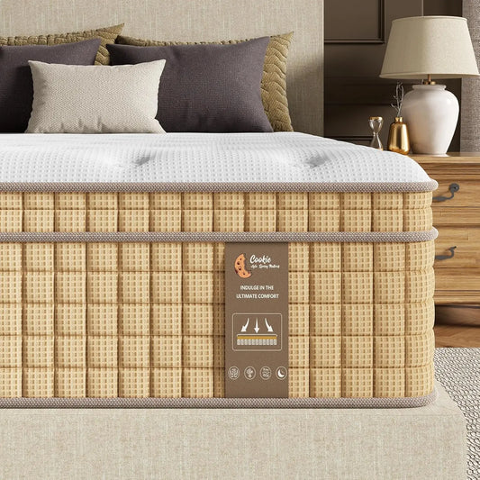 Guohe Extra Firm Hybrid Mattress With Lumbar Support And Cooling