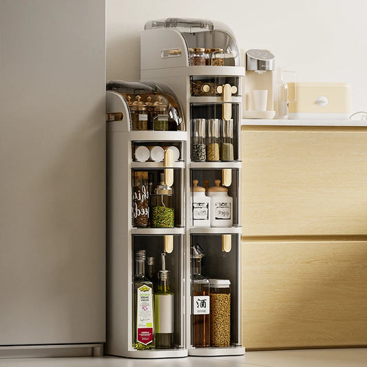 Plastic Bathroom Storage Cabinet Shelf Single Tier
