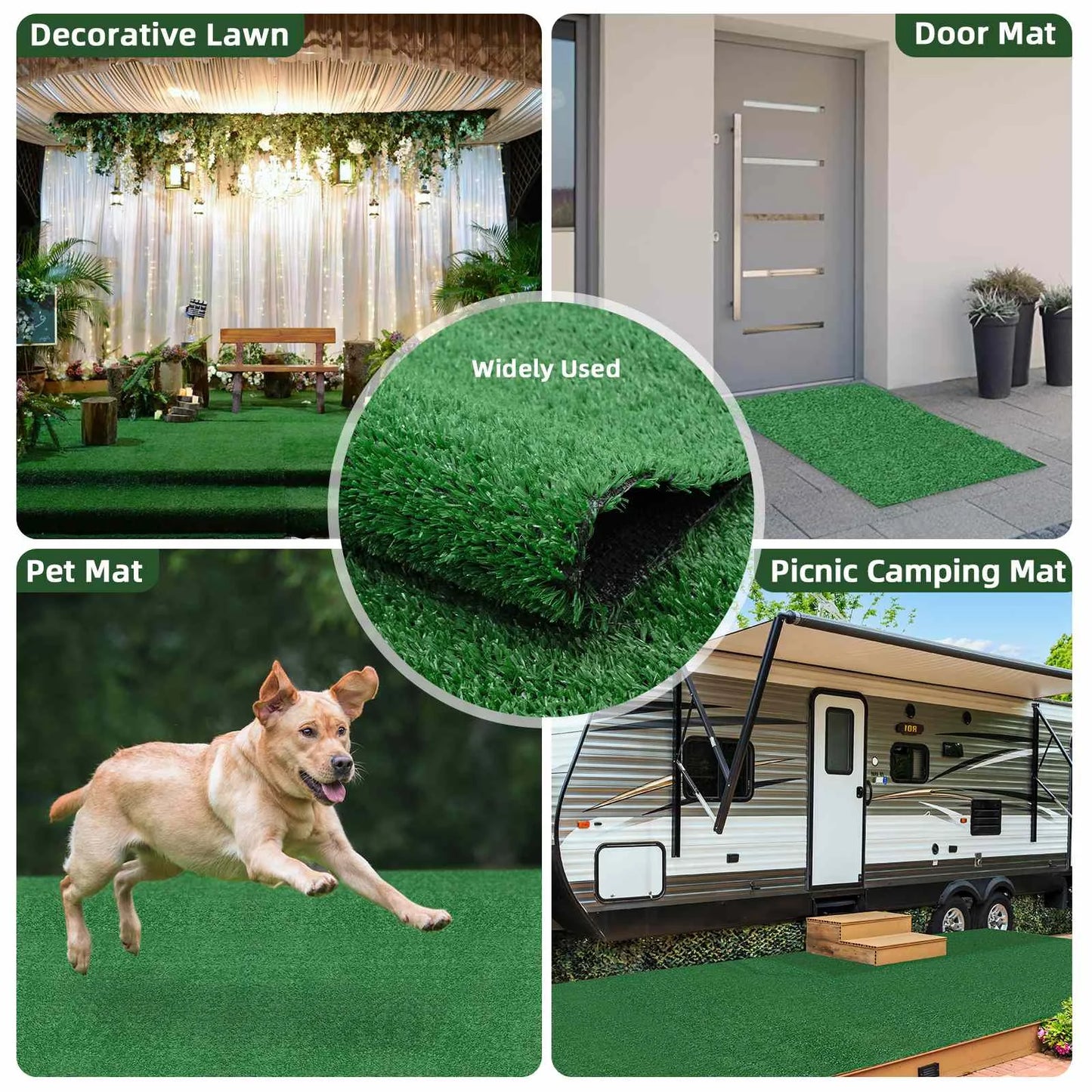 Artificial Grass Lawn Mat For Home Decor And Micro Landscape