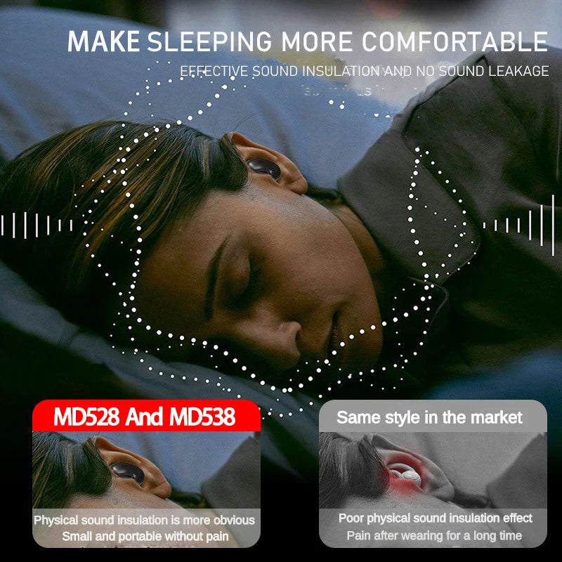 SHUKE Sleep Headphones Wireless Earbuds Bluetooth 5.3 Waterproof