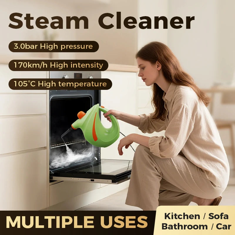 Handheld Electric Steam Cleaner For Home Kitchen Bathroom Cleaning