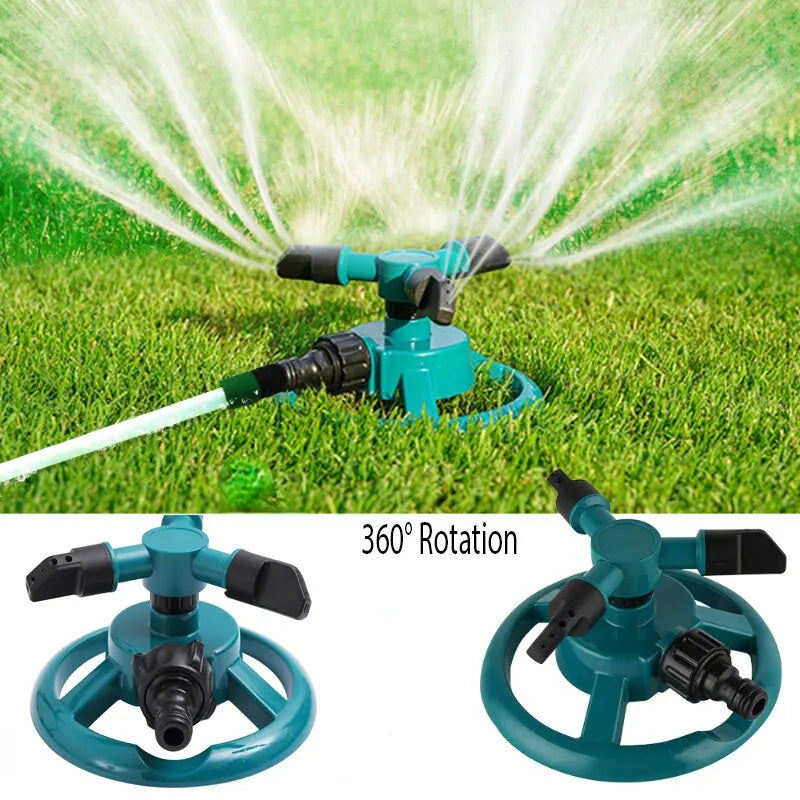 360 Degree Automatic Rotating Sprinkler Nozzle For Garden And Lawn