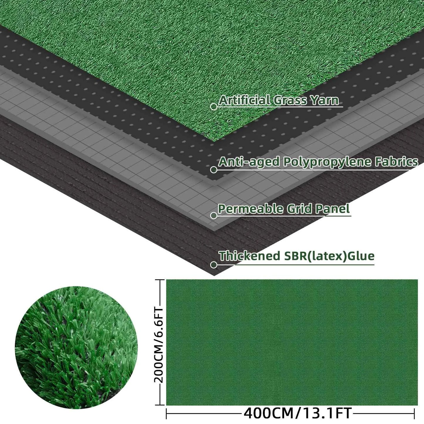 Artificial Grass Lawn Mat For Home Decor And Micro Landscape