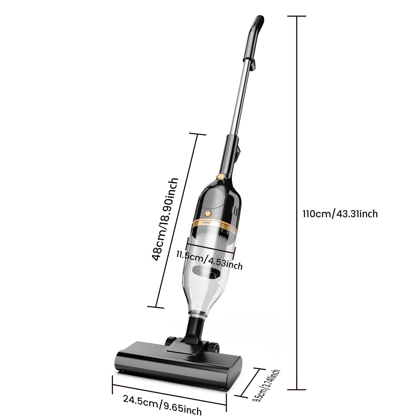 INSE R7 Corded Vacuum Cleaner 20Kpa Powerful Suction