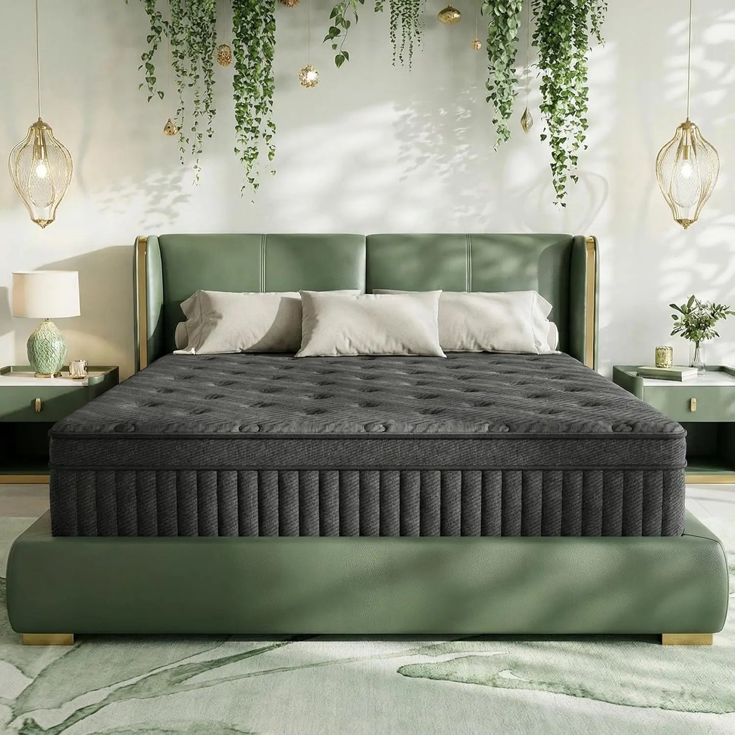 GUOHE Hybrid Mattress With Nebulign Foam And Pocketed Coils