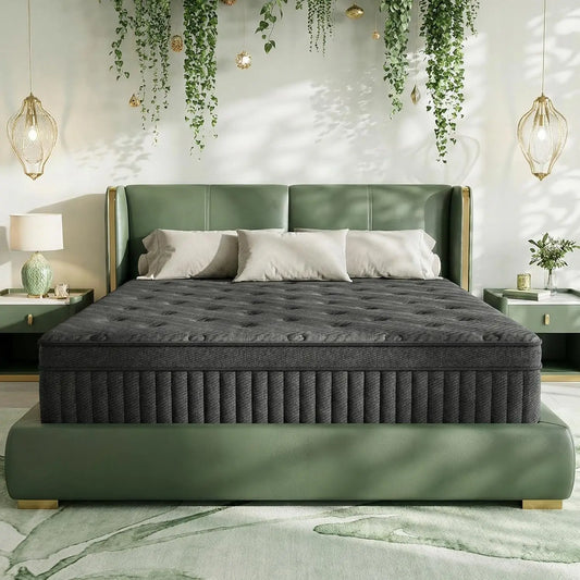 GUOHE Hybrid Mattress With Nebulign Foam And Pocketed Coils