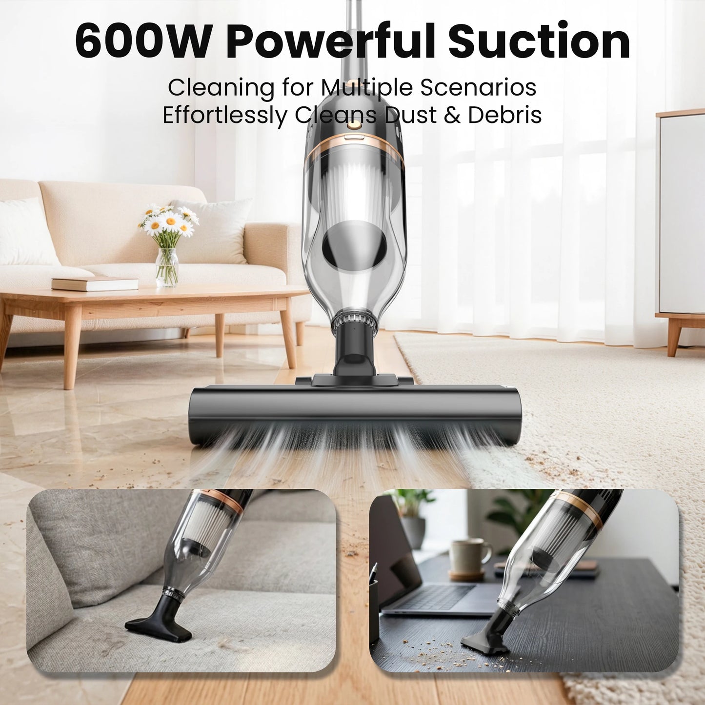 INSE R7 Corded Vacuum Cleaner 20Kpa Powerful Suction