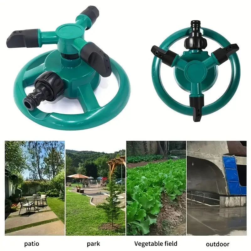 360 Degree Automatic Rotating Sprinkler Nozzle For Garden And Lawn