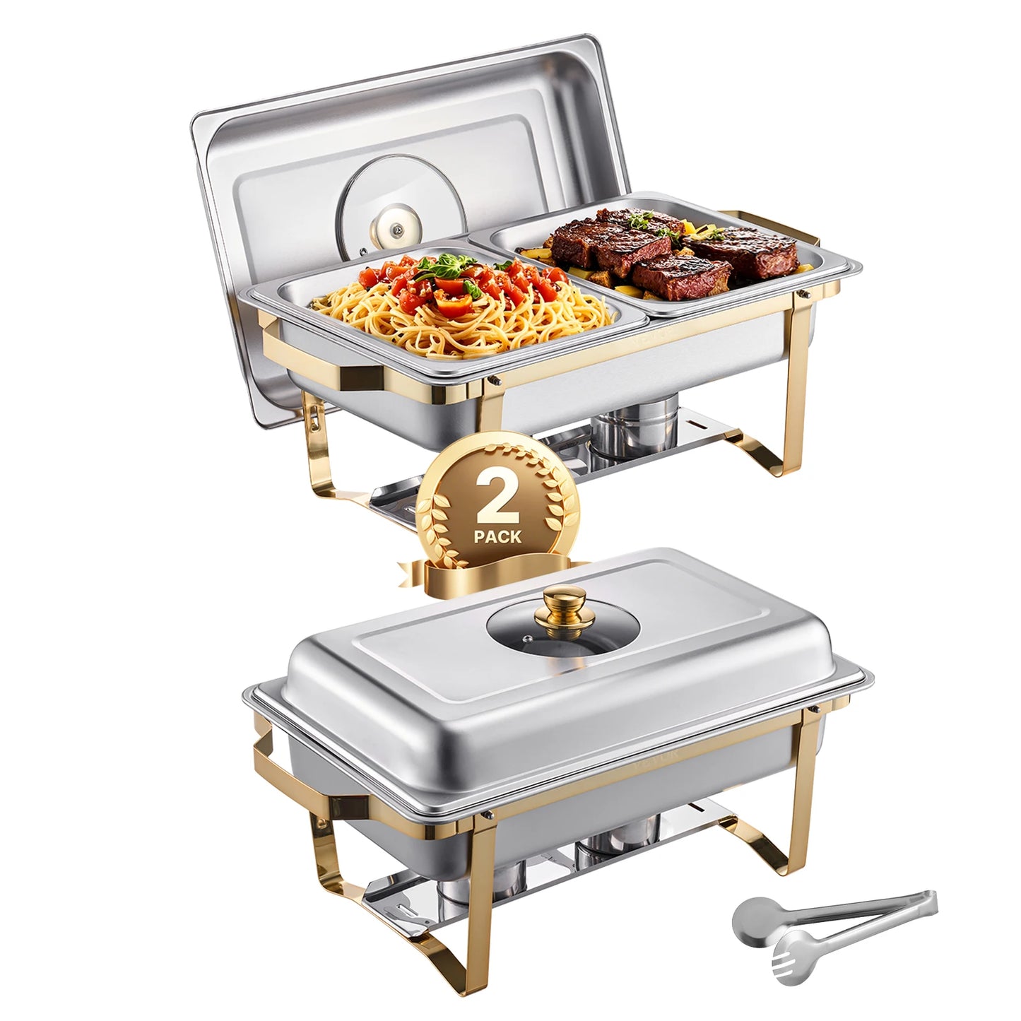 Succebuy Chafing Dish Buffet Set Stainless Steel Warmer