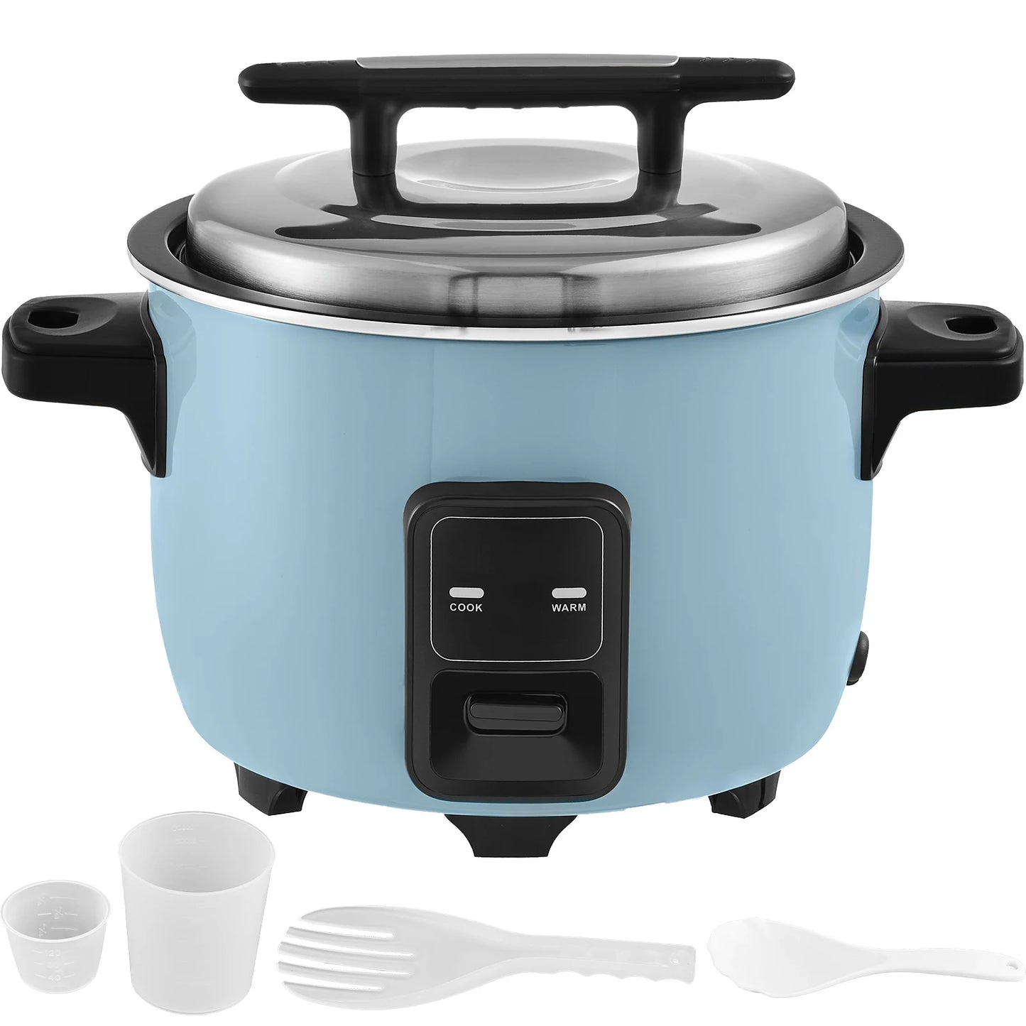 VEVOR Commercial Rice Cooker With Aluminum Nonstick Inner Pot 24 Hour Keep Warm